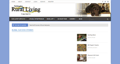 Desktop Screenshot of nebraskaruralliving.com
